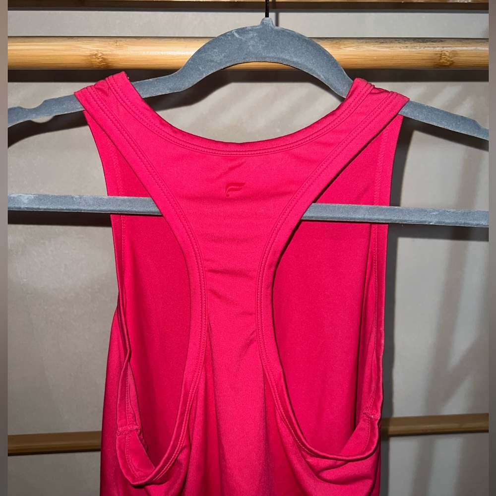 Fabletics Pink Racerback Top - Picture 2 of 2